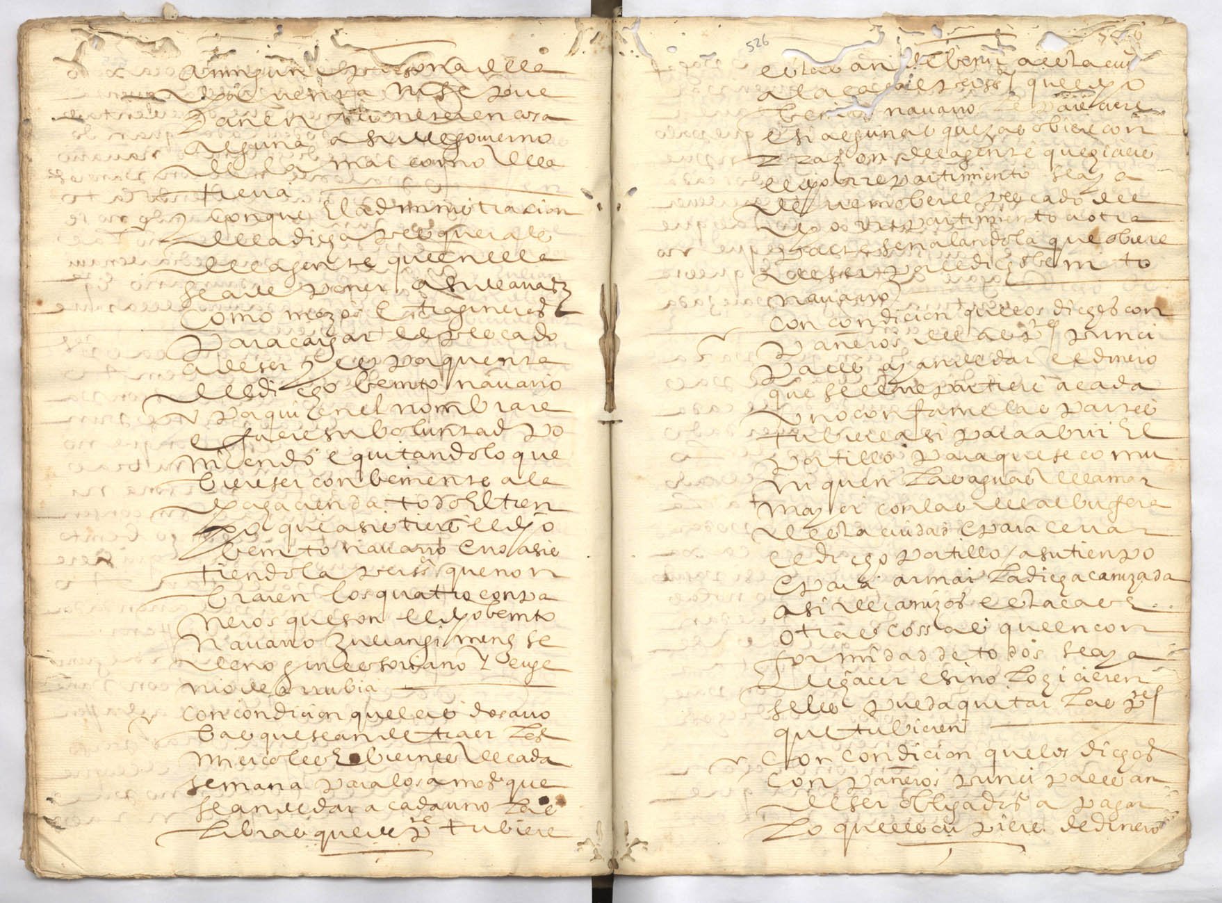 Registro de Damián de Albornoz, Murcia. Año 1623.